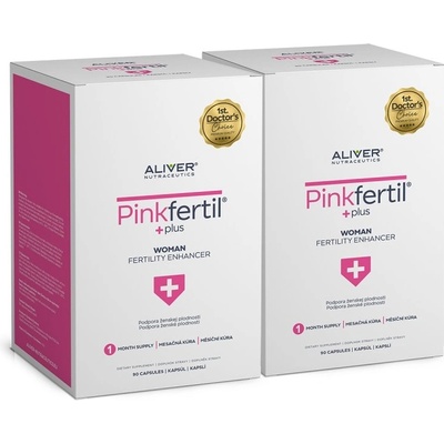 Aliver PinkFertil Plus 2x 60 kapslí