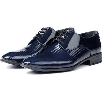 Ducavelli Мъжки обувки от естествена кожа - Тъмносини #320233 (320233_Тъмносин)