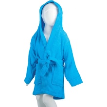 The One Towelling Župan Kids Bathrobe, dětský COT-481013440i4 Tyrkysová