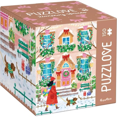 Puzzlove CzuCzu zimná prechádzka 150 dielov