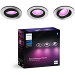 Philips - К-кт 3xLED RGBW Димируема лампа за вграждане Hue CENTURA 1xGU10/4, 2W/230V (P6191)