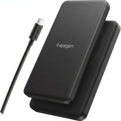 Spigen ea2205mq essential magsafe power bank 5000mah 22.5w qi2 black (8800337242362)