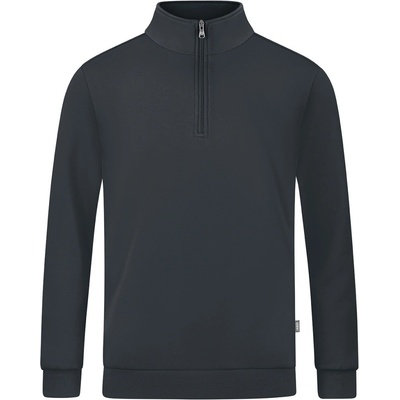 JAKO mikina kr. zip Organic antracitová