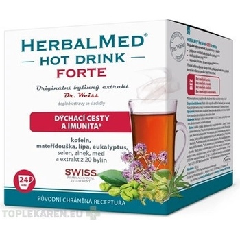 HERBALMED HotDrink FORTE - Dr.Weis vrecúška 12 ks