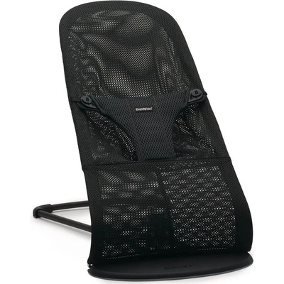 Babybjörn ležadlo Bliss Black mesh čierna konštrukcia
