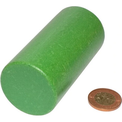 DrKO Dřevěný válec 10 cm 1ks zelená