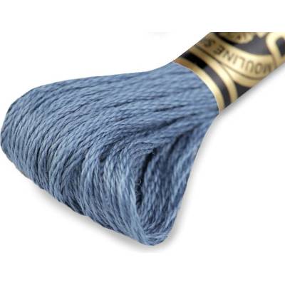 Vyšívací příze DMC Mouliné Spécial Cotton Varianta: 931 modrá jeans, Balení: 1 ks 27729/15784/176053