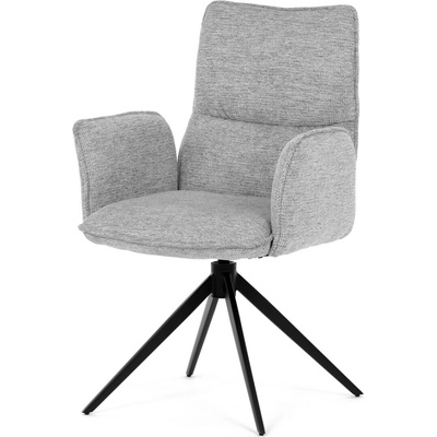 Autronic DCH-D1328 SIL2 šedá látka černý kov
