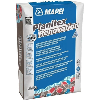 MAPEI Planitex Renovation renovační samonivelační stěrka na podlahy 25 kg Bílá