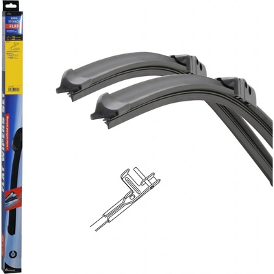 Compass Flat Set PIN 750+660 mm 10535