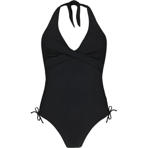 Barts Дамски бански костюм Barts Women's Solid Halter One Piece Swimsuit - Black - размер 42 (EU) (150-6466-0114)