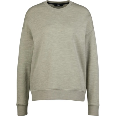 Stoic Дамски вълнен пуловер Stoic Women's MerinoFleece240 MMXX. Persberg Crew Merino jumper - Stone Grey / Melange (105-6668-0213)