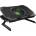 GENESIS Laptop Cooling Pad Oxid 260 - охлаждаща ергономична поставка за Mac и преносими компютри до 17.3 инча (черен)