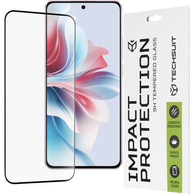 Techsuit Протектор за Oppo Reno11 F - 111D Full Cover / Full Glue Glass - черно