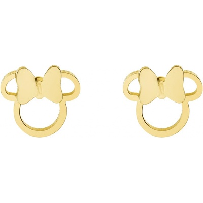 Disney Krásné pozlacené náušnice Minnie Mouse E600181YL-B.CS