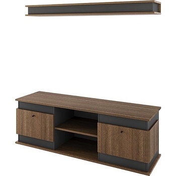 IRIM ТВ шкаф Сити 6264 песаро / графит