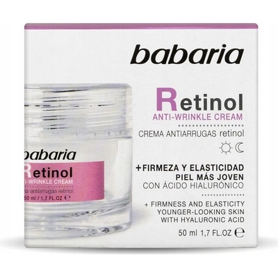 Babaria Retinol pleťový krém proti stárnutí den a noc 50 ml