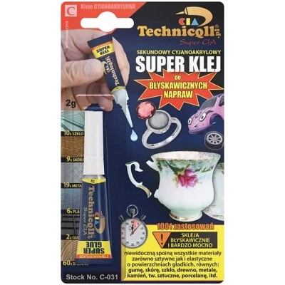 TECHNICQLL SUPER GLUE - Super lepidlo 2g