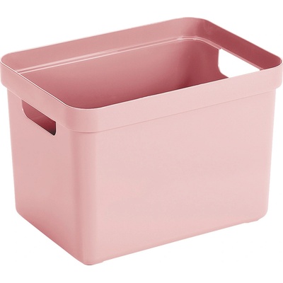 Sigma Home Úložný box 35 × 24,6 × 24,3 cm, 18 l, růžový 09900624