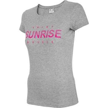 4F Дамска Тениска 4F TSD015 Grey (TSD015)