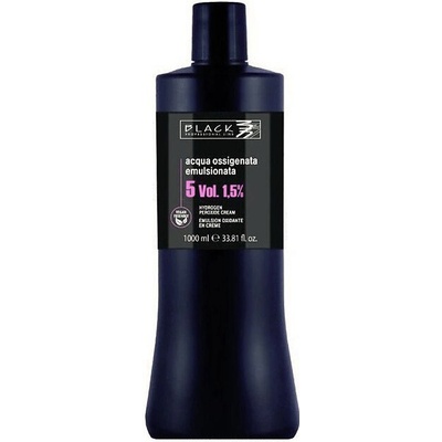 Black krémový 1,5% peroxid vodíka - oxidačný krém 5vol 1000 ml