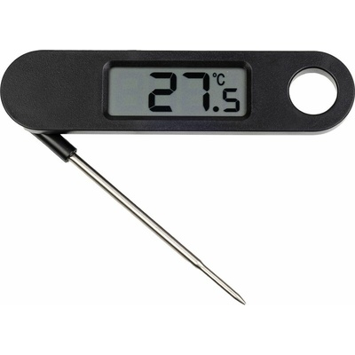 Slovakia Trend Strend Pro 2212841 - Teplomer Strend Pro Grill, skladací, digitálny, na varenie a grilovanie, 11,5x2,7x1,65 cm