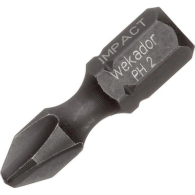 ASW Накрайник бит PH Philips кръстат, ударен и торсионен Wekador - PH 2, 25 mm, 1/4 inch (1000035998)