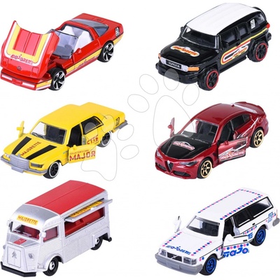 Majorette Autíčko Anniversary Edition Premium kovové s odpružením délka 7,5 cm 6 druhů