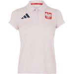 adidas Блуза с яка Adidas Women's Short Sleeve Performance Polo Shirt - Almost Pink