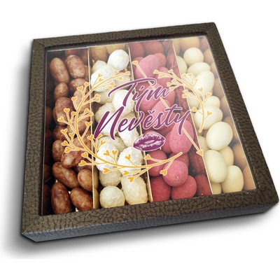 Sablio Mandle v čokoládě Tým nevěsty 4x 80 g