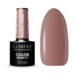 Claresa Gel polish PERFECT NUDE 2 -5g