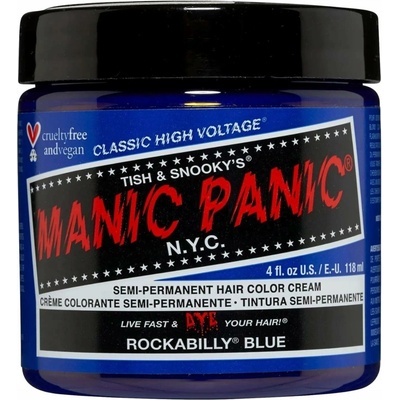 Manic Panic Barva na vlasy Rockabilly Blue 118 ml