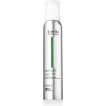 Londa Professional Enhance It Flexible Hold Mousse пяна за коса за обем с гъвкава фиксация 200 ml за жени
