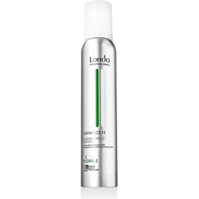 Londa Professional Enhance It Flexible Hold Mousse пяна за коса за обем с гъвкава фиксация 200 ml за жени