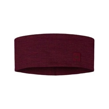 Buff Merino Wide headband Solid Black
