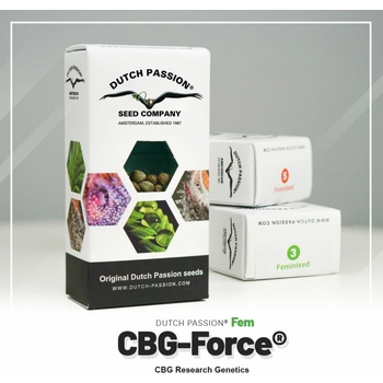 Dutch Passion Force CBG semena neobsahují THC 10 ks