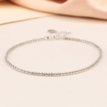 Silenti Jewelry Сребърна гривна "Поезия