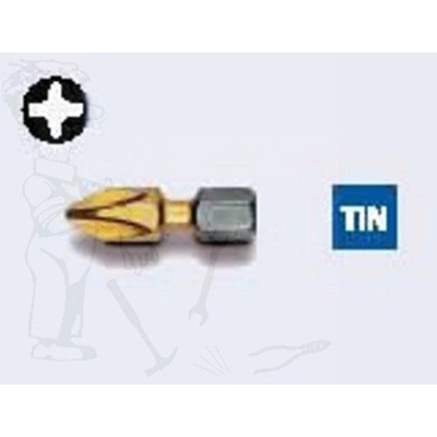 Bit s drážkou Phillips PH1 25 mm povlak TiN TPH1TIN