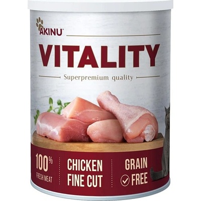 Akinu Vitality kura jemně krájené 400 g
