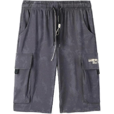 3/4 CHLAPECKÉ KRAŤASY S KAPSAMI Šedá