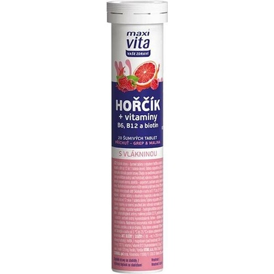 Vitar maxi vita horčík+vitamíny B 20 eff tabliet