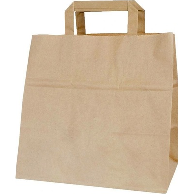 TA PAP Taška papírová KRAFT hnědá 260x170x250 mm 300ks