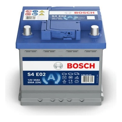 Bosch S4 12V 50Ah 550A 0 092 S4E 020