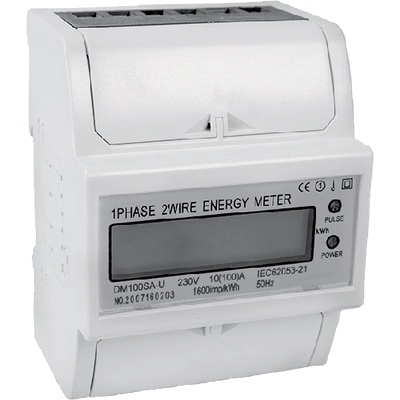 ELMARK Електромер монофазен, el-100sa-u, 10(100)a, 230v, 1 тарифа (50216)