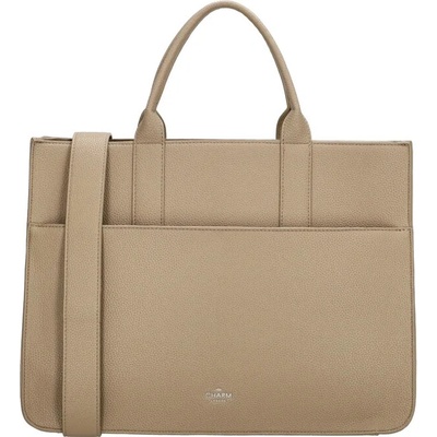 Svetlohnedá elegantná shopper kabelka „Princetown“