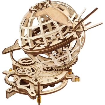 UGears Дървен 3D пъзел Ugears от 184 части - Глобус (U-70128 )