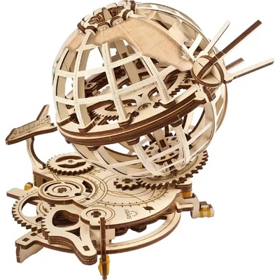UGears Дървен 3D пъзел Ugears от 184 части - Глобус (U-70128 )