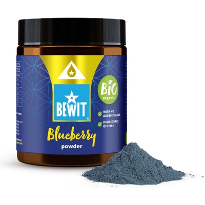 Bewit Borůvka lyofilizovaná prášek BIO RAW 100 g