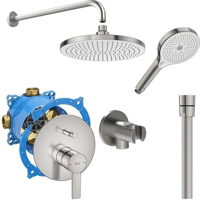Roca Комплект за вграждане Targa с душ глава ф 230 mm, хром A5A0B5FSM0 + A525869403 + A5B5250SM0 + A5B2118SM0 + A5B0250SM0 + A5B8114SM0 + A5B1803SM0 (173400)