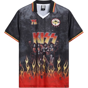 AMPLIFIED футболна фланелка kiss - rock fc - amplified - zav877n930